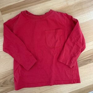 Zara Red Toddler Top